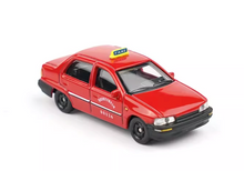 Load image into Gallery viewer, XCARTOYS 1:64 Taxi Red TJ7100 Sedan Sports Model Diecast Metal Car