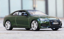 Load image into Gallery viewer, Bburago 1:24 Green RS5 Coupe Racing Sports Model Toy Diecast Metal Car Box BN