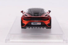 Load image into Gallery viewer, CM 1:64 Orange Black 765LT Super Racing Sports Model Toy Diecast Metal Car BN