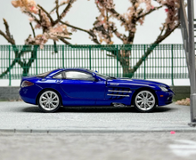 Load image into Gallery viewer, SH 1:64 Blue SLR Mclaren Coupe Racing Sports Model Diecast Metal Car New Collection
