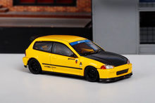 Load image into Gallery viewer, SW 1:64 JDM Yellow EG6 Civic SIR Hatchback Sport Model Diecast Metal Car New Collection