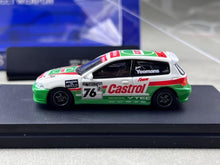 Load image into Gallery viewer, SW 1:64 Green White Civic EG6 Hatchback Sports Model Diecast Metal Car New Collection