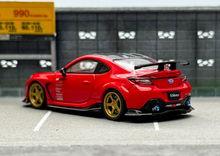 Load image into Gallery viewer, CM 1:64 JDM Red BRZ Varis Arising Racing Sports Model Diecast Metal Car New Collection