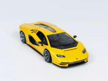 Load image into Gallery viewer, DM 1:64 Yellow Countach LPI800-4 Racing Sports Model Diecast Metal Car New Collection