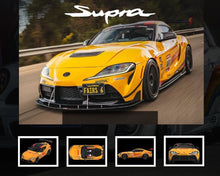 Load image into Gallery viewer, TM 1:64 Orange Supra A90 Coupe Figure Sports Model Diecast Metal Car New Collection