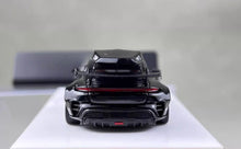Load image into Gallery viewer, 404Error 1:64 Black Taycan Roof Box Racing Sports Model Diecast Resin Car New Collection