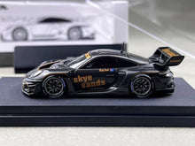 Load image into Gallery viewer, HKM 1:64 Black Carbon 911 GT3 R 992 Rennsport SKYE Model Diecast Metal Car New Collection