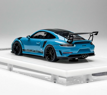 Load image into Gallery viewer, 1:64 CL Blue GT3 RS 991.2 Racing Sports Model Diecast Resin Car New Collection