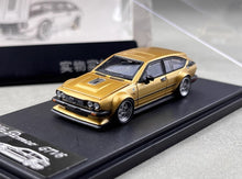 Load image into Gallery viewer, RM 1:64 Gold GTV6 Widebody Hatchback Sports Model Diecast Metal Car New Collection