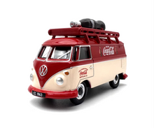 Load image into Gallery viewer, 1:76 Red VW T1 Delivery Van Sports Model Diecast Metal Car New Collection