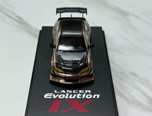 Load image into Gallery viewer, CM 1:64 JDM Bronze EVO Lancer 9 IX Widebody Sports Model Diecast Metal Car New