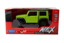 Load image into Gallery viewer, WELLY 1:36 Green Jimmy Off Raod SUV Sports Model Diecast Toy Metal Car BN