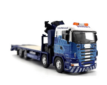 Load image into Gallery viewer, 1:76 Scania R420 Trailer Flatbed Tow Truck Model Diecast Metal Car
