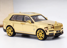 Load image into Gallery viewer, ING 1:64 Gold Cullinan Luxury SUV Sports Model Diecast Metal Car New Collection