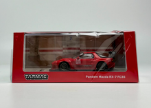 Load image into Gallery viewer, Tarmac 1:64 Red JDM RX-7 FC3S Pandem Sports GT Model Diecast Metal Car New Collection