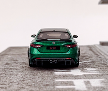 Load image into Gallery viewer, BBR 1:64 Green Romeo Giulia GTA Spoiler Sports Diecast Model Metal Car New