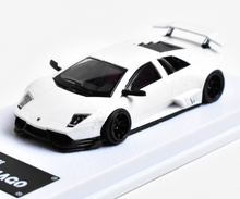 Load image into Gallery viewer, MJ 1:64 White LP670 Murcielago Sports Model Diecast Resin Car New Collection