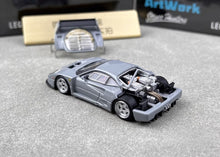 Load image into Gallery viewer, SH 1:64 Grey F40 LM Super Racing Sports Model Diecast Metal Car New