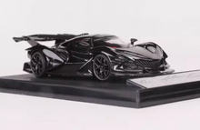 Load image into Gallery viewer, SCArt 1:64 Black Intensa Emozione IE Racing Sports Model Diecast Metal Car New