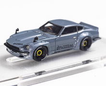 Load image into Gallery viewer, IG 1:64 Gray JDM Fairlady Z S30 Pandem Sports Model Diecast Resin Car New Collection