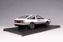 Load image into Gallery viewer, IVY 1:18 JDM White TRUENO AE86 Hatchback Sports Model Diecast Resin Car New