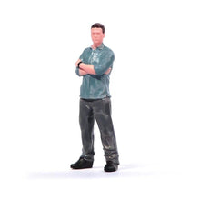 Load image into Gallery viewer, 1:64 Painted Figure Model Miniature Resin Diorama Sand Racer Standing Man Toy New Collection