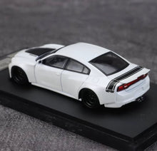 Load image into Gallery viewer, PSC 1:64 White Charger Muscle Sports Model Diecast Metal Car New Collection