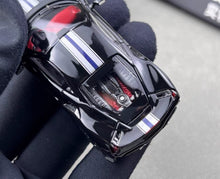 Load image into Gallery viewer, TOC 1:64 Black 488 Pista Coupe Racing Sports Model Diecast Metal Car New Collection