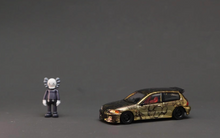 Load image into Gallery viewer, SW 1:64 JDM Gold EG6 Civic Hatchback Figure Sports Model Diecast Metal Car New