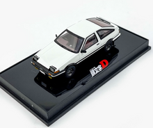 Load image into Gallery viewer, AUTOart 1:64 JDM White AE86 SPRINTER TRUENO Initial D Model Car ABS BN