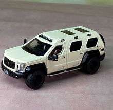 Load image into Gallery viewer, GCD 1:64 White US G Patton GX Armored SUV Model Diecast Metal Car New
