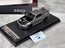 Load image into Gallery viewer, MH 1:64 Gray JDM Skyline GTR R34 NISMO CRS VER Model Diecast Metal Car New Collection