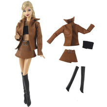 Load image into Gallery viewer, Barbie Doll Clothing 11.5" Girl Wear Fashion Outfits 1/6 Top Skirt Pants Jeans Bag