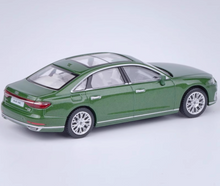 Load image into Gallery viewer, JKM 1:64 Green 2021 A8L Luxury Sedan Sports Model Diecast Metal Car New