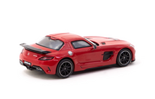Load image into Gallery viewer, Tarmac 1:64 Red AMG SLS Coupe Racing Sports Model Diecast Metal Car New