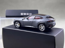 Load image into Gallery viewer, Funny 1:64 Matte Gray Purosanguee FUV Sports Model Diecast Metal Car New Collection