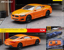 Load image into Gallery viewer, CCA 1:64 Orange M850i Coupe Racing Sports Model Toy Diecast Metal Car BN