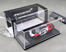 Load image into Gallery viewer, LCD 1:64 Red White Senna GTR McLaren #12 Sports Model Diecast Metal Car New Collection