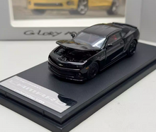 Load image into Gallery viewer, Glory 1:64 Black Camaro Coupe Muscle Sports Model Diecast Metal Car New Collection