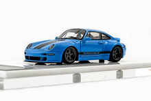 Load image into Gallery viewer, MY64 1:64 Blue Gnuther Werks 911 400R Sports Model Diecast Resin Car New Collection