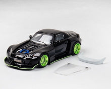 Load image into Gallery viewer, RM 1:64 Black S2000 AP2 Widebody Sports Model Diecast Metal Car New Collection
