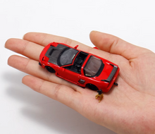 Load image into Gallery viewer, FY 1:64 Red NSX TRA Camper Roof Tent Trailer Sport Model Diecast Metal Car New Collection