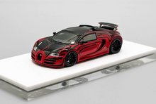 Load image into Gallery viewer, LJM 1:64 Red Chiron Vitesse Racing Sports Model Diecast Resin Car New Collection