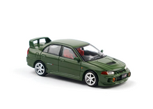 Load image into Gallery viewer, Poprace 1:64 Green Lancer EVO IV 4th Sports Model Diecast Metal Car New Collection