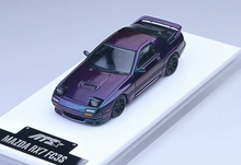 Load image into Gallery viewer, ATS 1:64 Purple RX7 FC3s MK2 Hatchback Sports Model Diecast Metal Car New Collection
