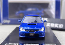 Load image into Gallery viewer, 1:64 Furuya Blue Impreza WRX STI IX 9 GD Sedan Model Diecast Metal Car New Collection