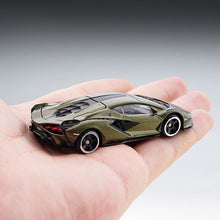 Load image into Gallery viewer, Bburago 1:64 Green Lamborghini Sian FKP 37 Racing Sports Model Toy Diecast Metal Car BN