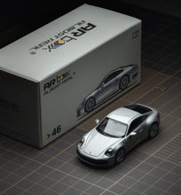 Load image into Gallery viewer, AR 1:64 Silver 911 Carrera 992.1 GT Sports Model Diecast Metal Car New Collection