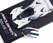 Load image into Gallery viewer, CM 1:64 White Solus GT Racing Sports Model Diecast Metal Car New Collection