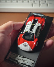 Load image into Gallery viewer, PSC 1:64 White Red LP800-4 Racing Sports Model Diecast Metal Car BN